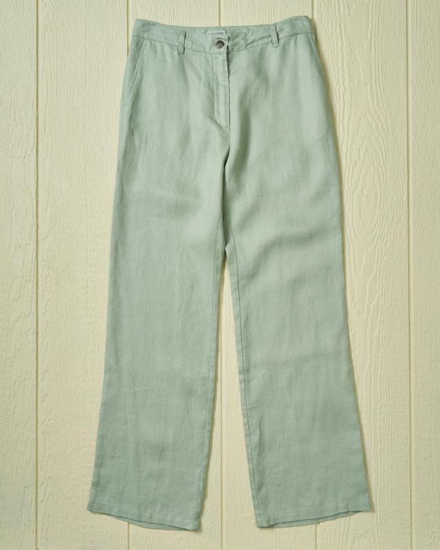 Women's Relaxed Linen Pant in Seaspray Product Image