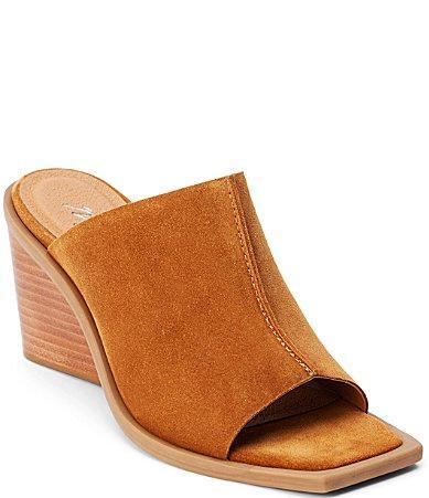 Matisse Lillie Leather Wedge Sandals Product Image