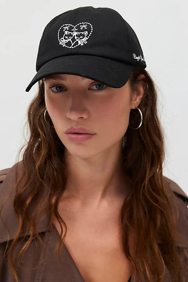 Elite Cat Lurking Baseball Hat Womens at Urban Outfitters Product Image