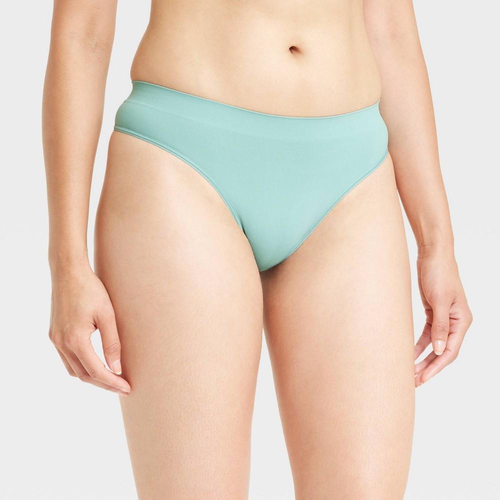 Womens Seamless Thong - Auden Tidal Flow Product Image