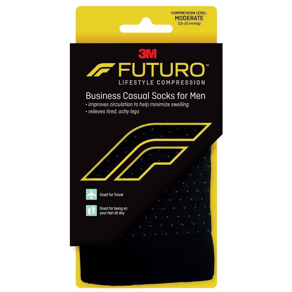 FUTURO Mens Business Casual Socks - Black Product Image