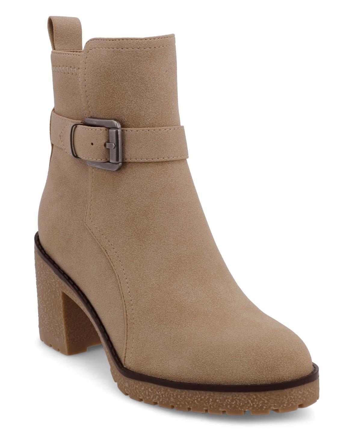 Mia Womens Holt Block Heel Booties Product Image