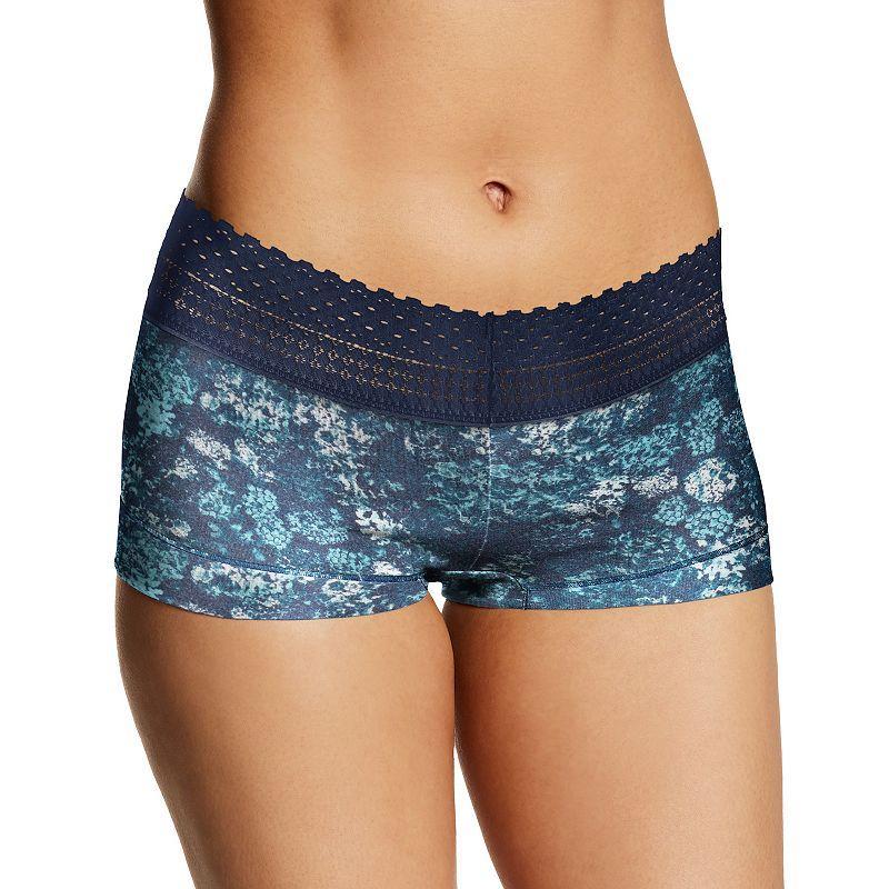 Maidenform Dream Cotton Lace-Trim Boyshort Underwear 40859, Womens Product Image