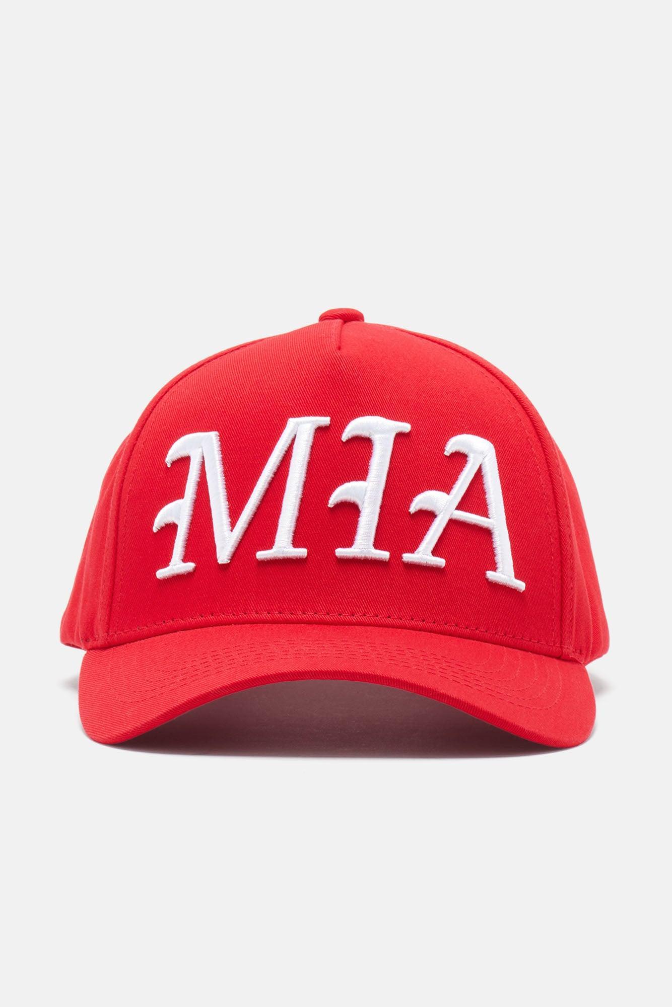 Miami Snapback Hat - Red Product Image