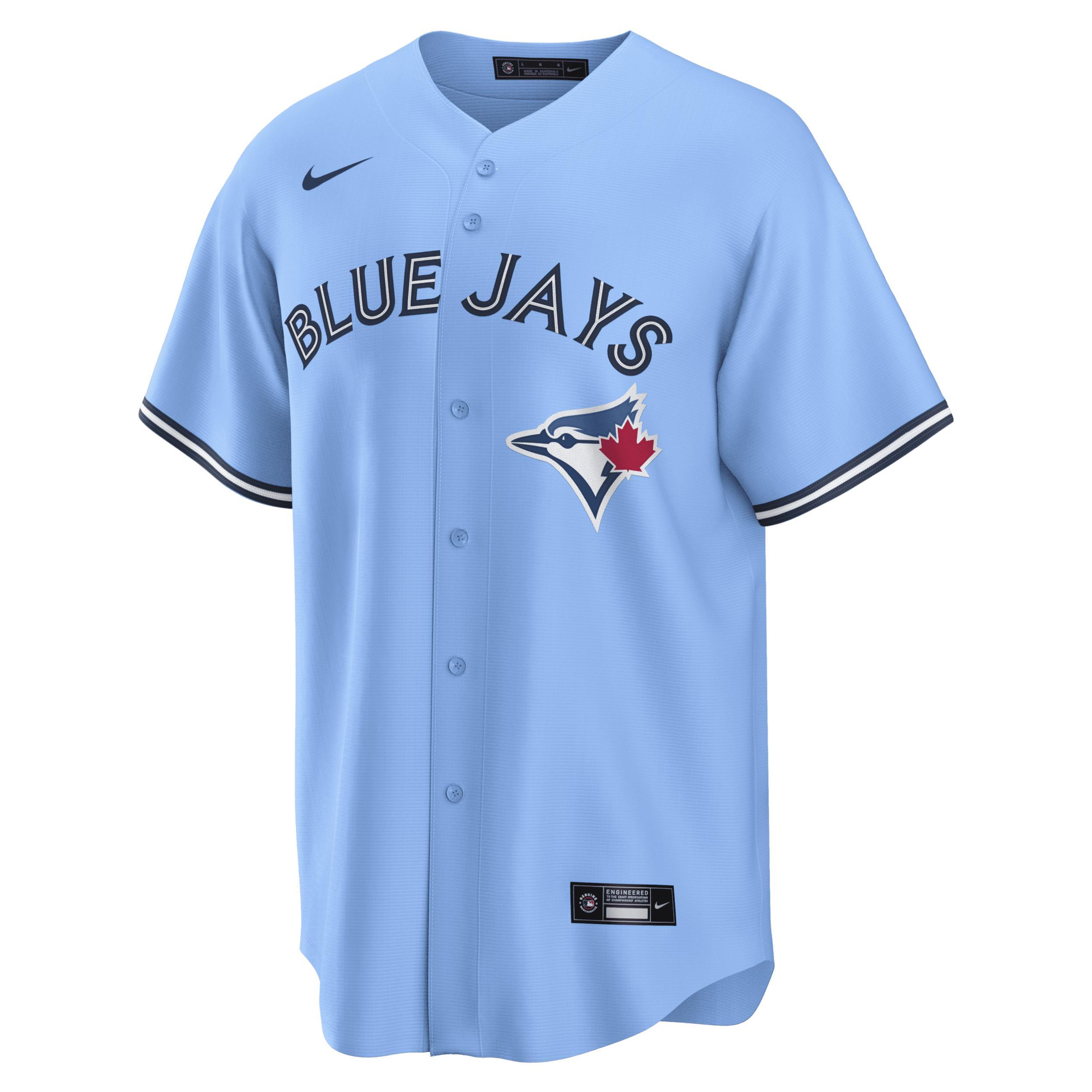 Mens Nike Vladimir Guerrero Jr. Powder Blue Toronto Blue Jays Alternate Replica Player Jersey Product Image