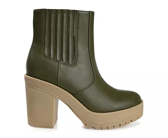 Journee Collection Womens Riplee Platform Ankle Boots Product Image