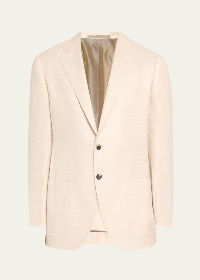 Mens Cashmere-Silk Twill Sport Coat Product Image