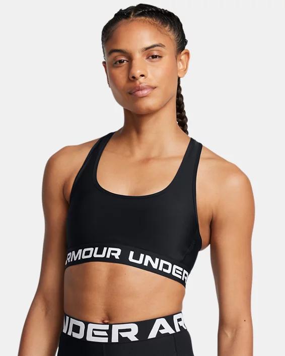 Womens Armour Mid Crossback Sports Bra Product Image