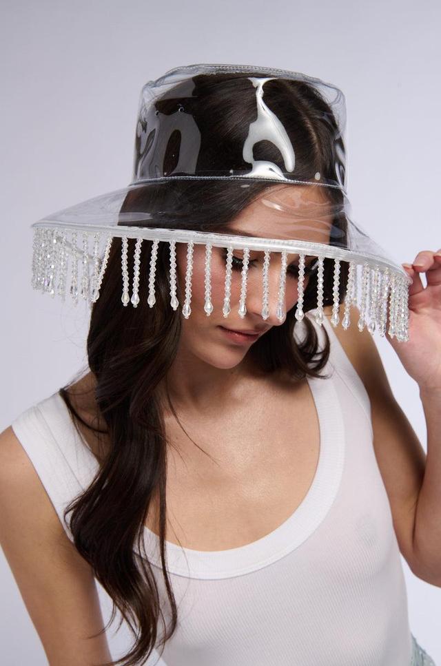 CLEAR TO YOU CRYSTAL BUCKET HAT Product Image