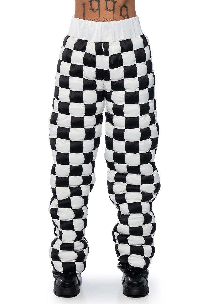 CHECKMATE WOVEN JOGGER Product Image