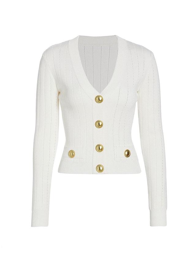 Womens Lavira Button Cardigan Product Image