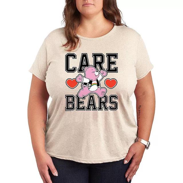 Plus Care Bears Varsity Graphic Tee, Womens Product Image