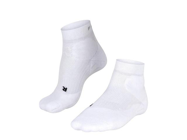 Falke TE2 Short Tennis Socks (White) Men's Knee High Socks Shoes Product Image