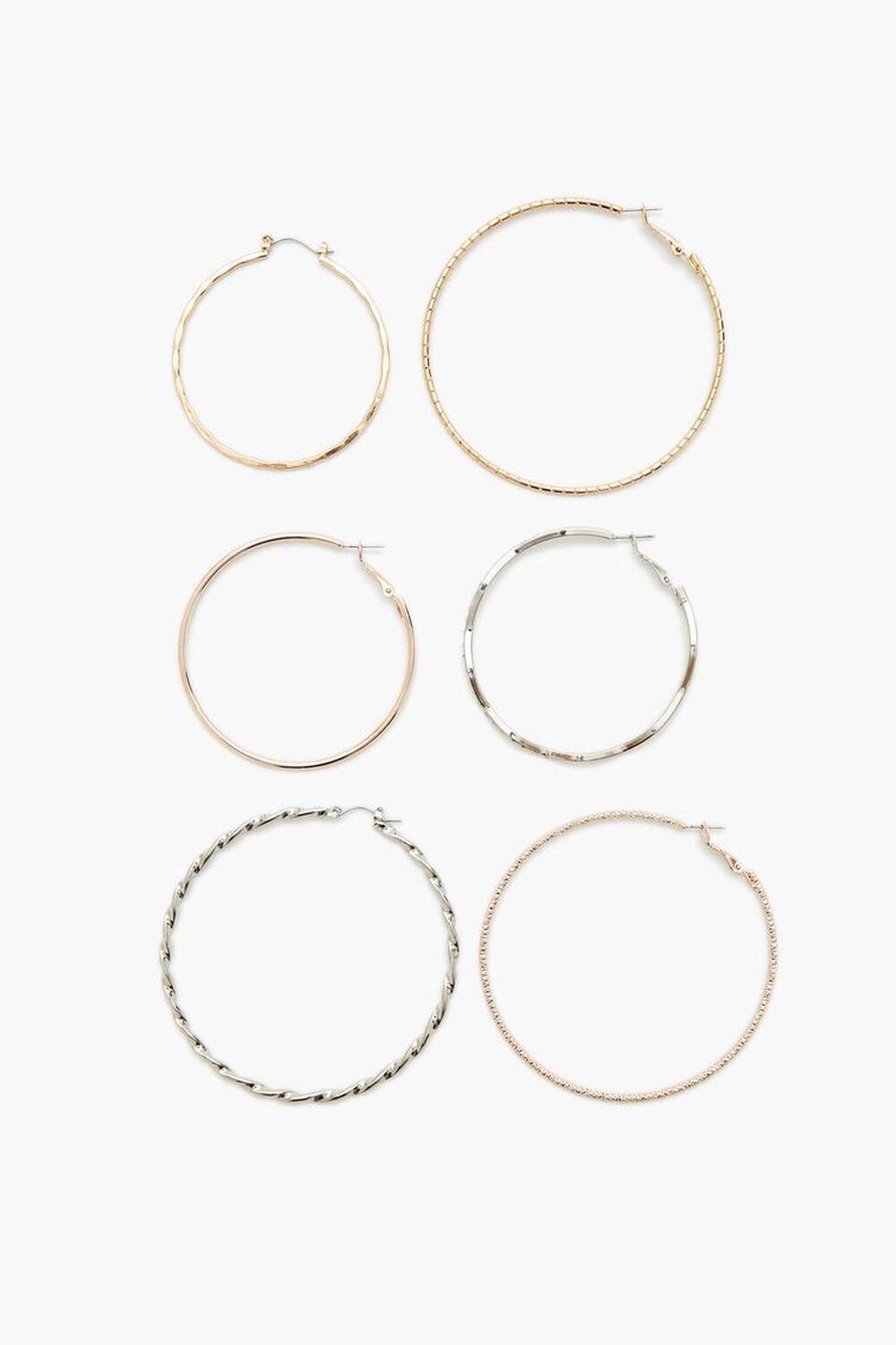 Assorted Hoop Earring Set | Forever 21 Product Image