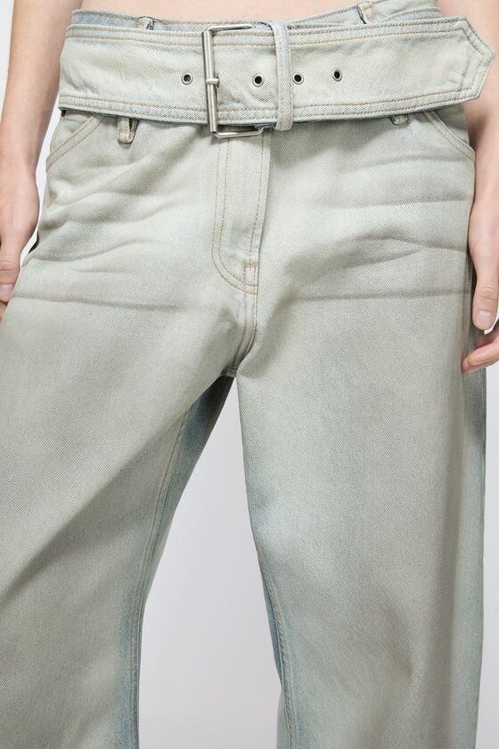 Coated denim trousers Product Image