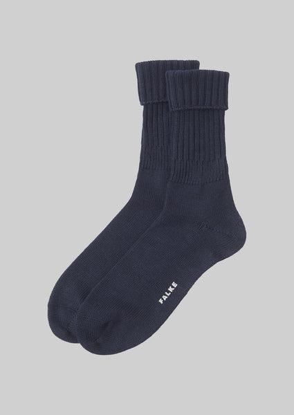 Falke Striggings Chunky Socks | Navy Product Image