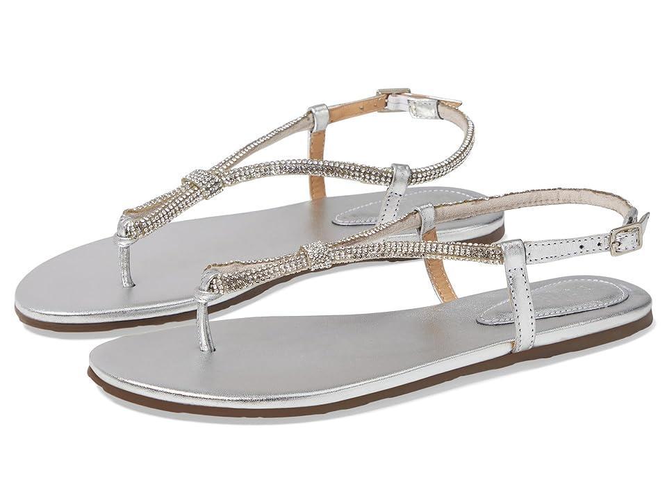 Schutz Treasure (Cristal/Prata) Women's Sandals Product Image