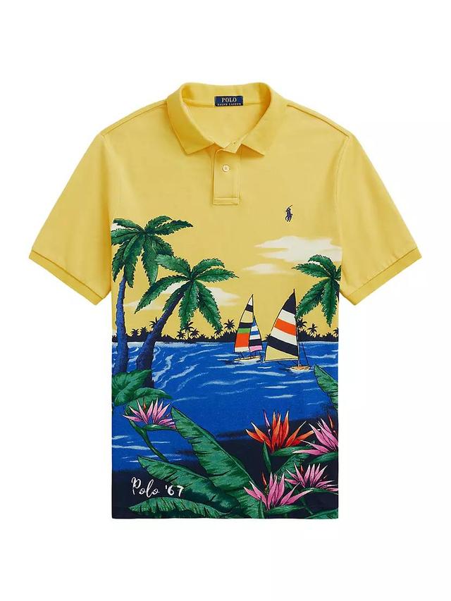 Vista Mesh Short-Sleeve Polo Shirt Product Image