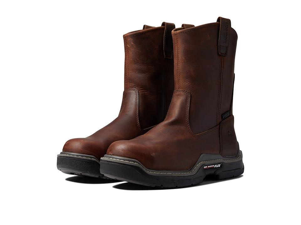 Wolverine Raider Durashocks(r) Wellington Waterproof Composite Toe (Peanut) Men's Boots Product Image