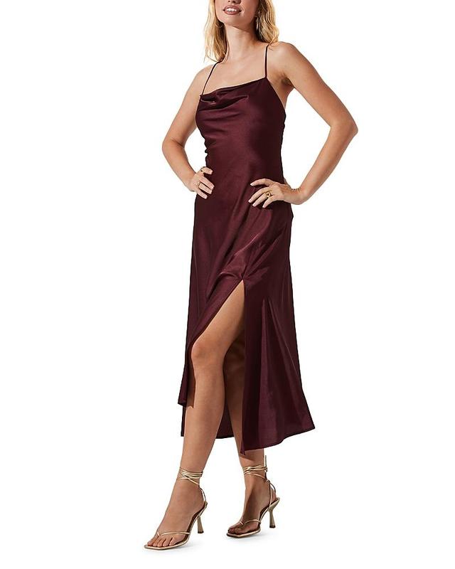 Astr the Label Strappy Cowl Neck Slip Dress Product Image