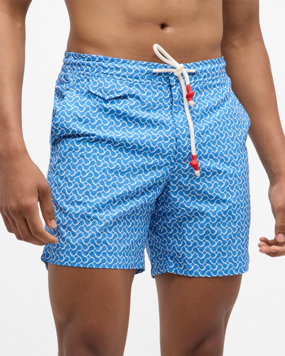 Mens Standard Geo Swim Shorts Product Image