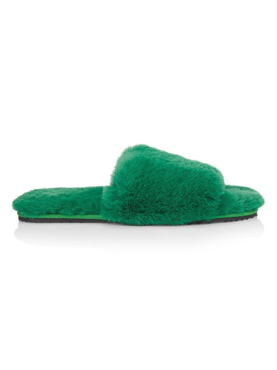 Apparis Diana Faux Fur Slide Slipper Product Image