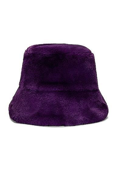 Clyde Faux Fur Bucket Hat Product Image