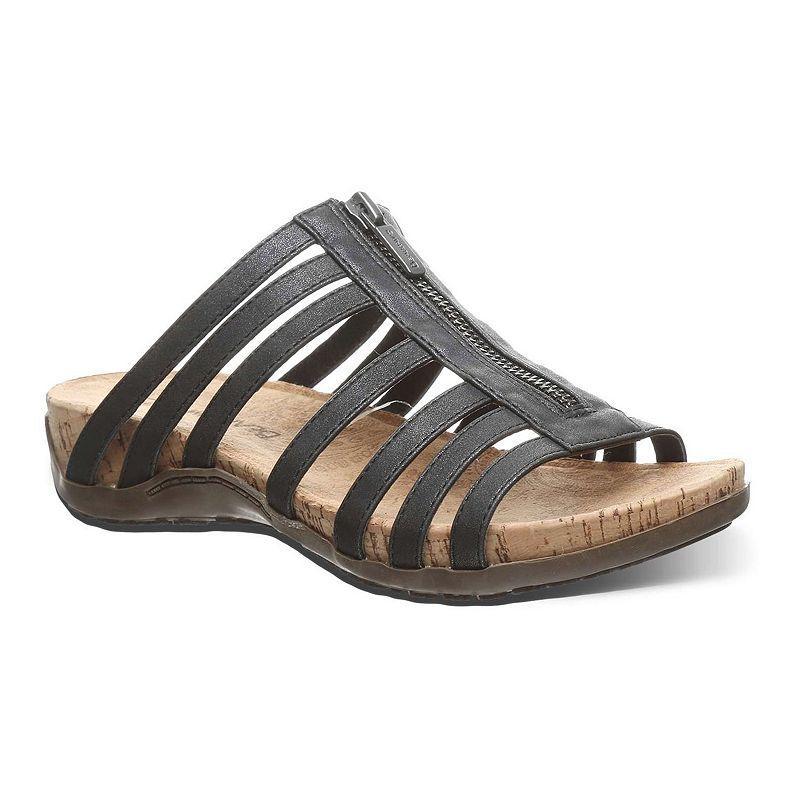 BEARPAW Sabrina Zip Slide Sandals -SILVER product image