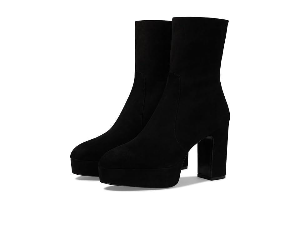 Stuart Weitzman Lala Platform Zip Bootie Women's Shoes Product Image