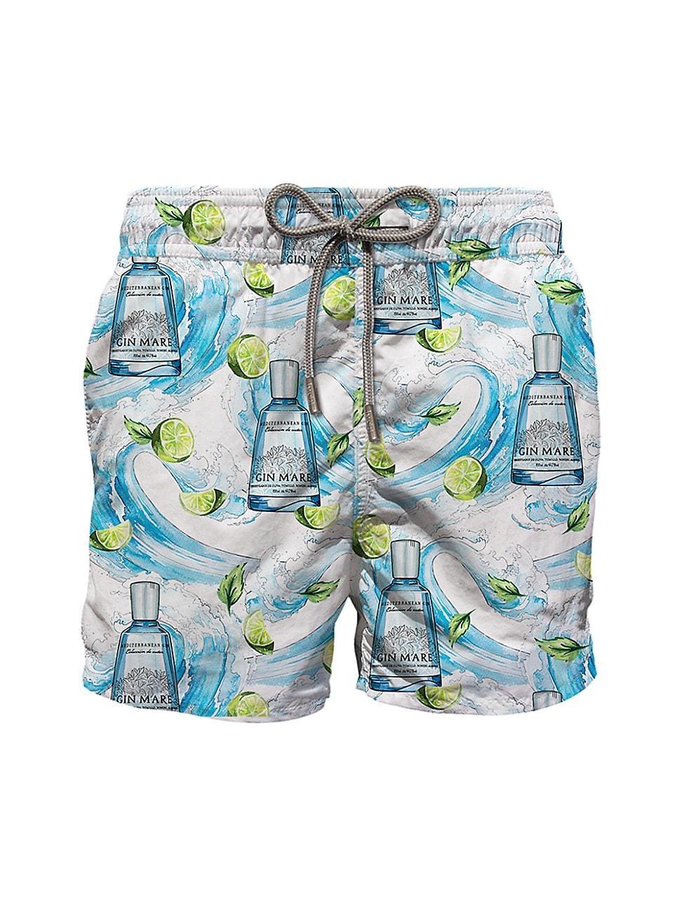 Mens Gustavia Graphic Swim Trunks Product Image