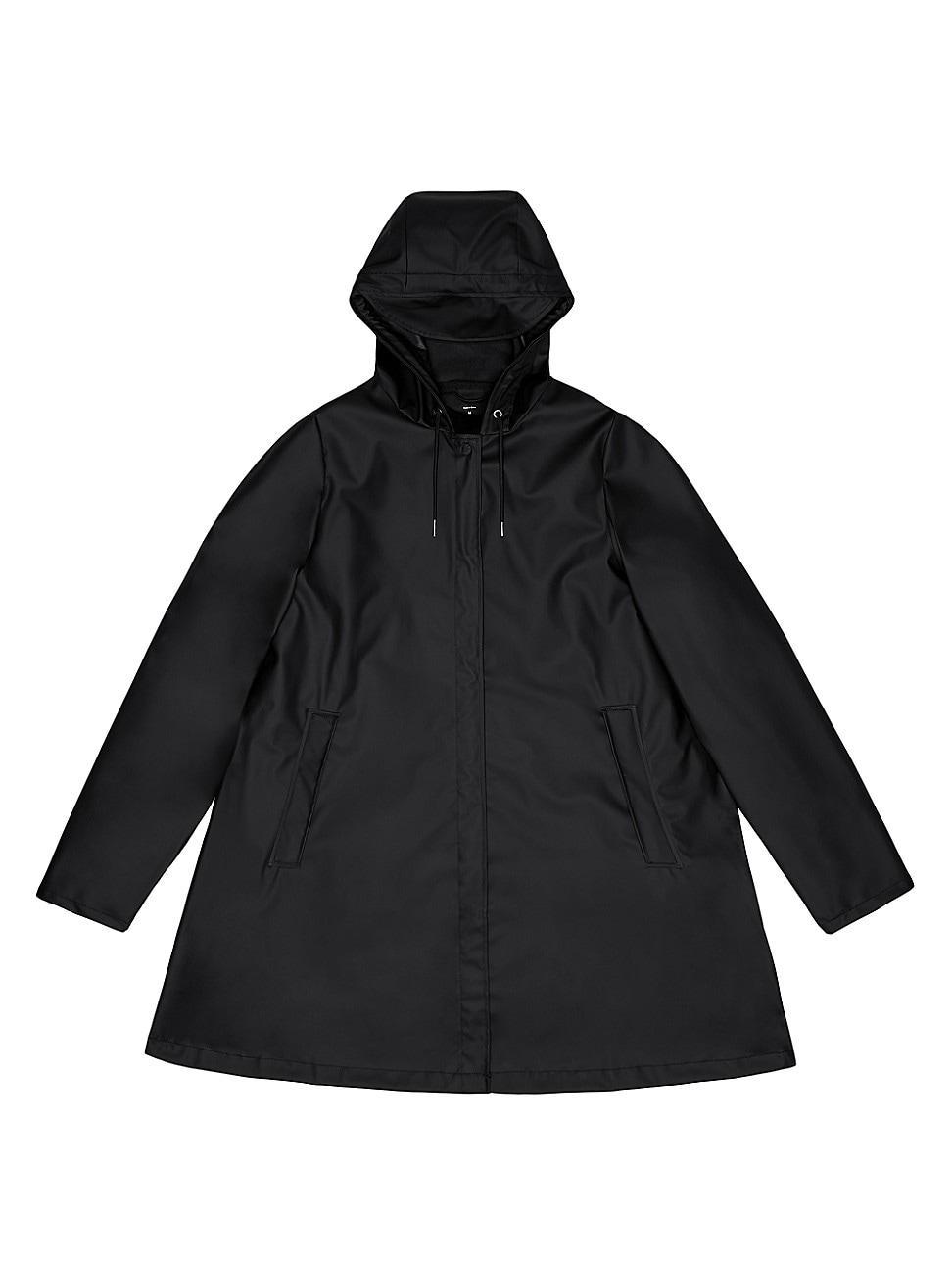 Rains Hooded A-Line Rain Jacket Product Image