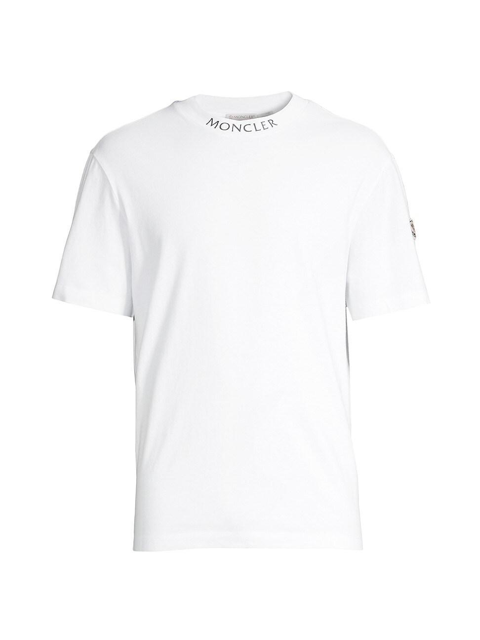 Mens Logo-Neck T-Shirt Product Image