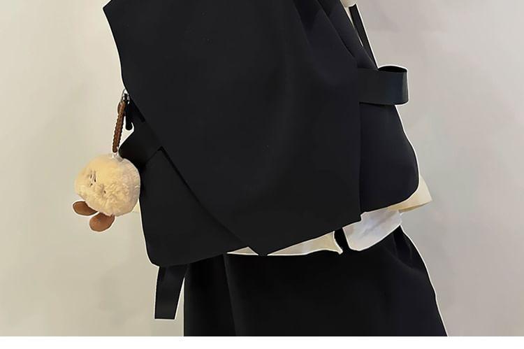 Plain Nylon Backpack Product Image