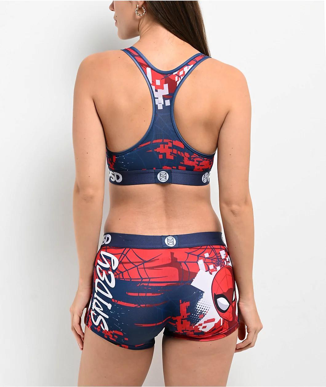 PSD x Marvel Spider-Man Senses Sports Bra Product Image