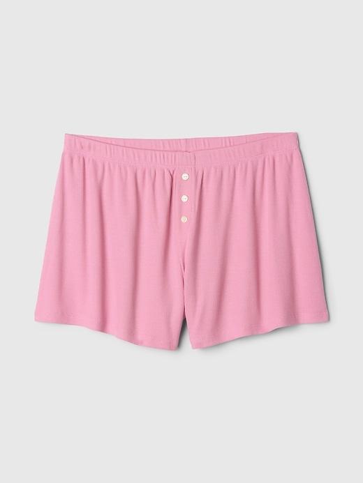 Mini Rib PJ Shorts Product Image