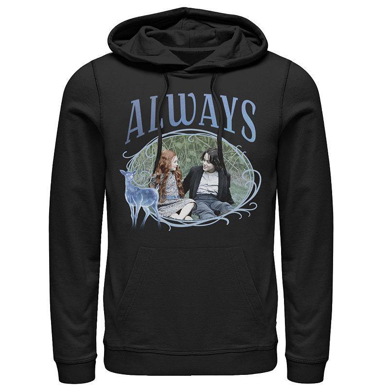 Mens Harry Potter Snape And Lily Always Patronus Hoodie Product Image