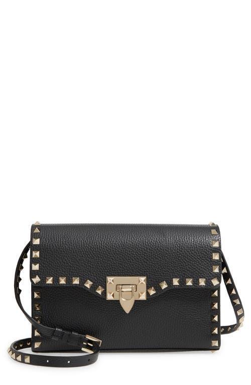 Valentino Garavani Medium Rockstud Leather Shoulder Bag Product Image