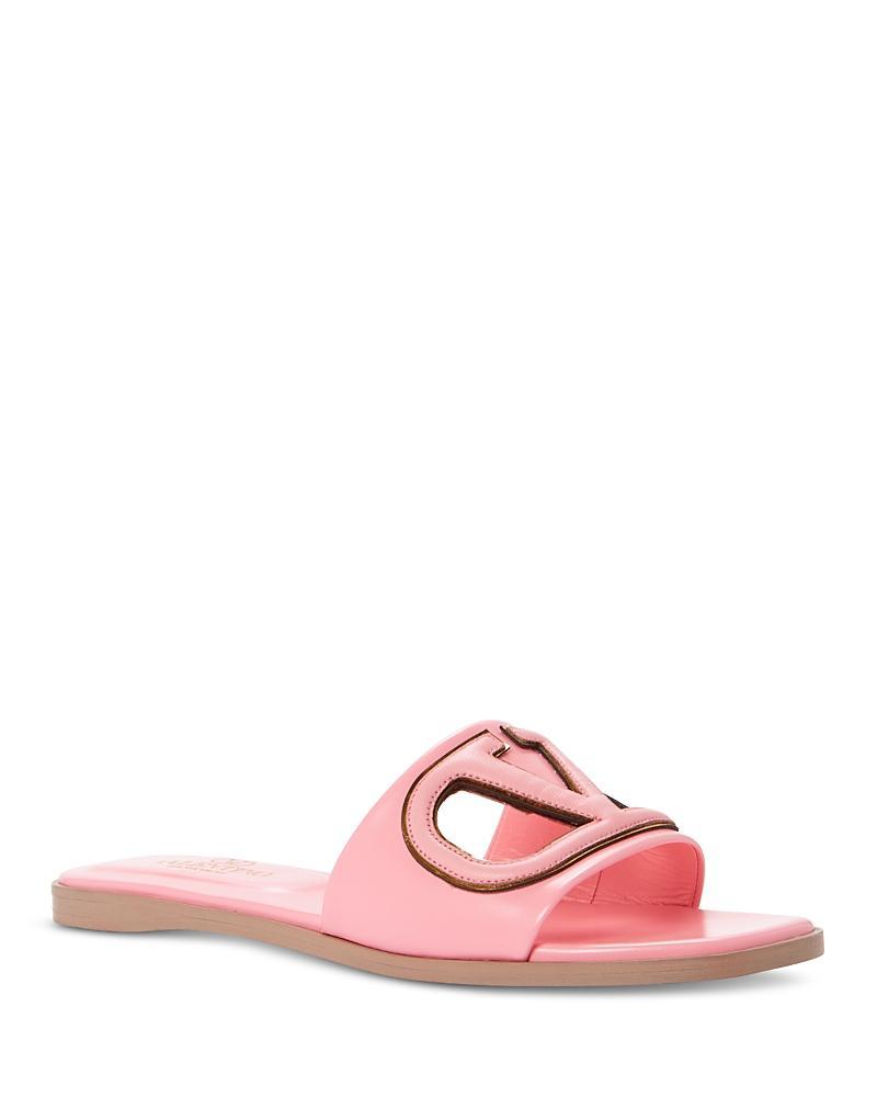 Valentino Garavani Womens Slip On Cutout Slide Sandals Product Image