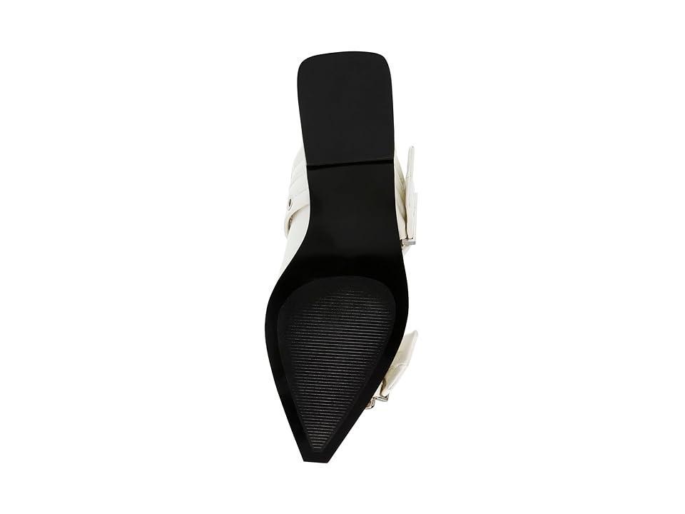 Steve Madden Graya Patent Oversized Buckle Slingback Flats Product Image