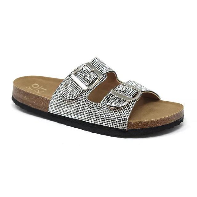 Yoki Gian 107 Womens Slide Sandals Product Image