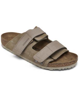 Birkenstock Uji - Nubuck/Suede (Men) (Thyme) Men's Shoes Product Image