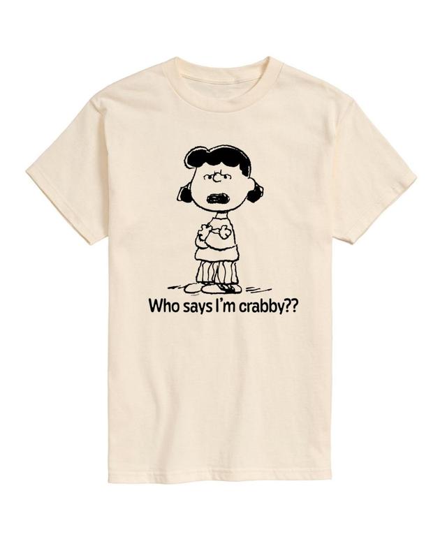 Hybrid Apparel Peanuts Crabby Mens Short Sleeve Tee Product Image