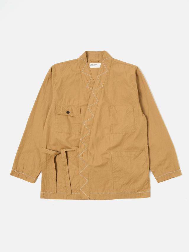 Universal Works Osaka Work Jacket in Sand Broad Cloth Product Image