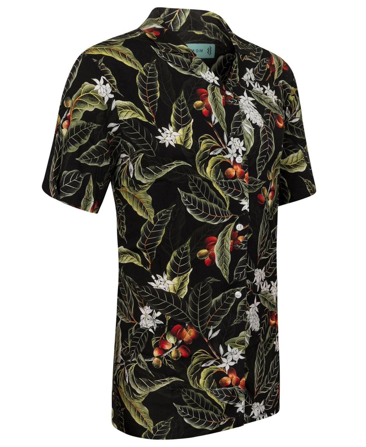 Mens Casual Button-Down Hawaiian Shirt - Short Sleeve Product Image