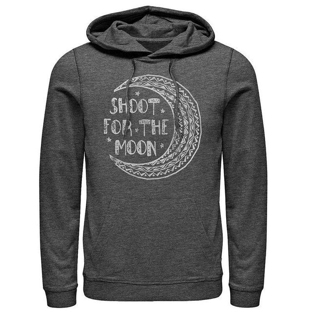 Mens Fifth Sun Shoot For The Moon Sketch Hoodie Grey Heather Product Image