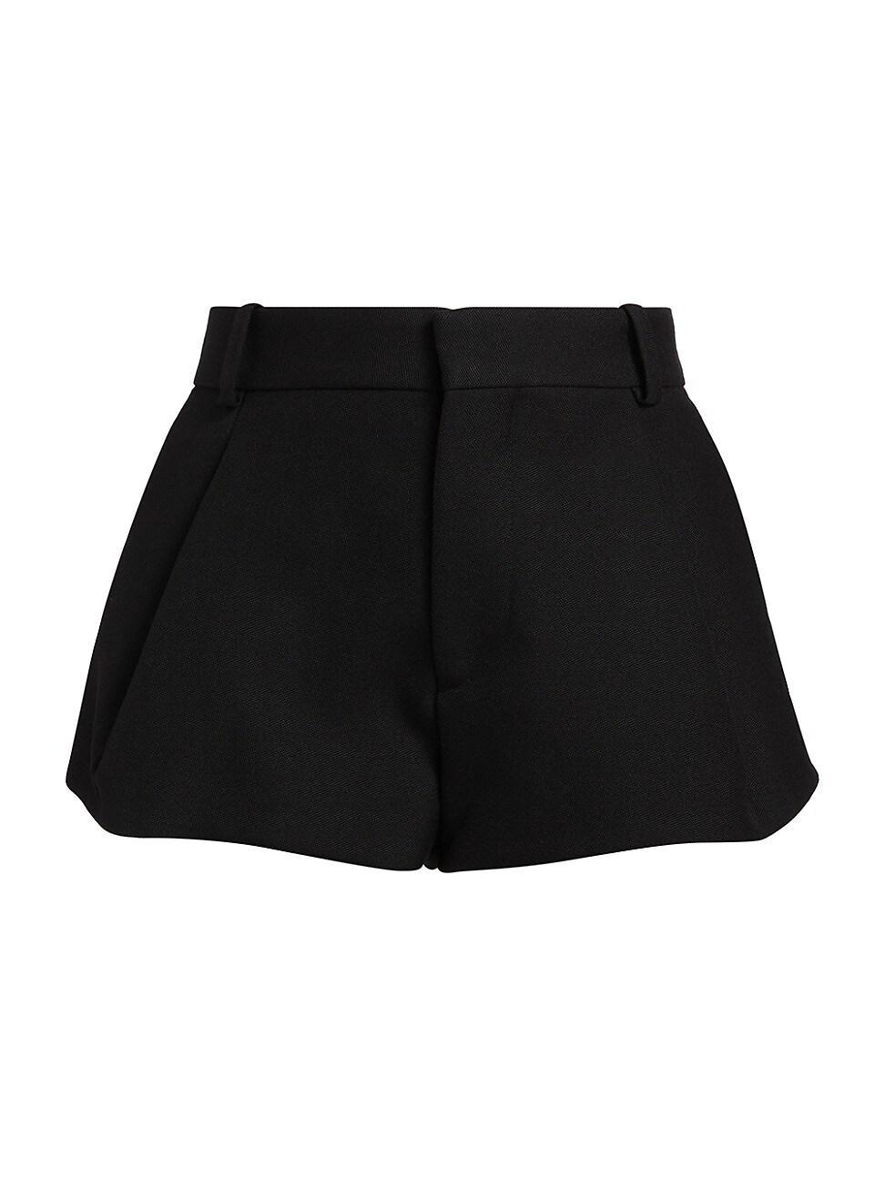 Womens Tailored Wool Shorts Product Image