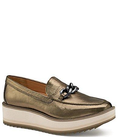 Johnston & Murphy Gracelyn Chain Wedge Loafer Product Image