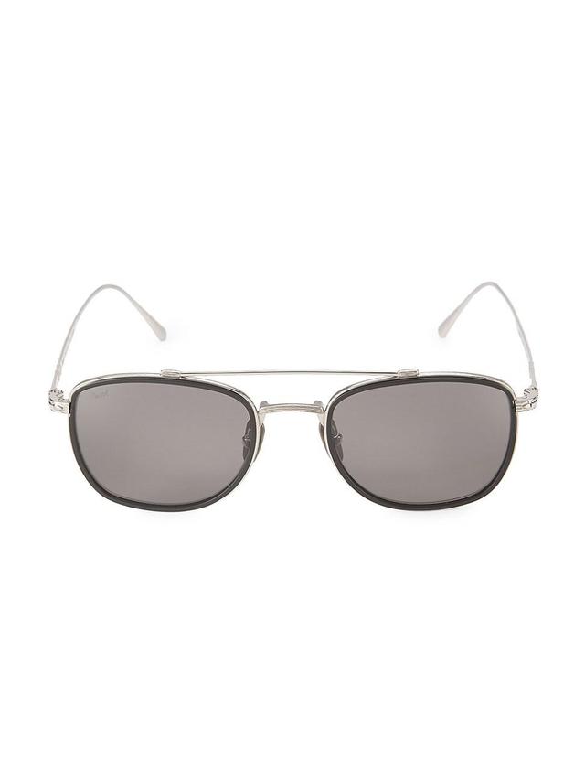 Mens 50MM Square Sunglasses Product Image