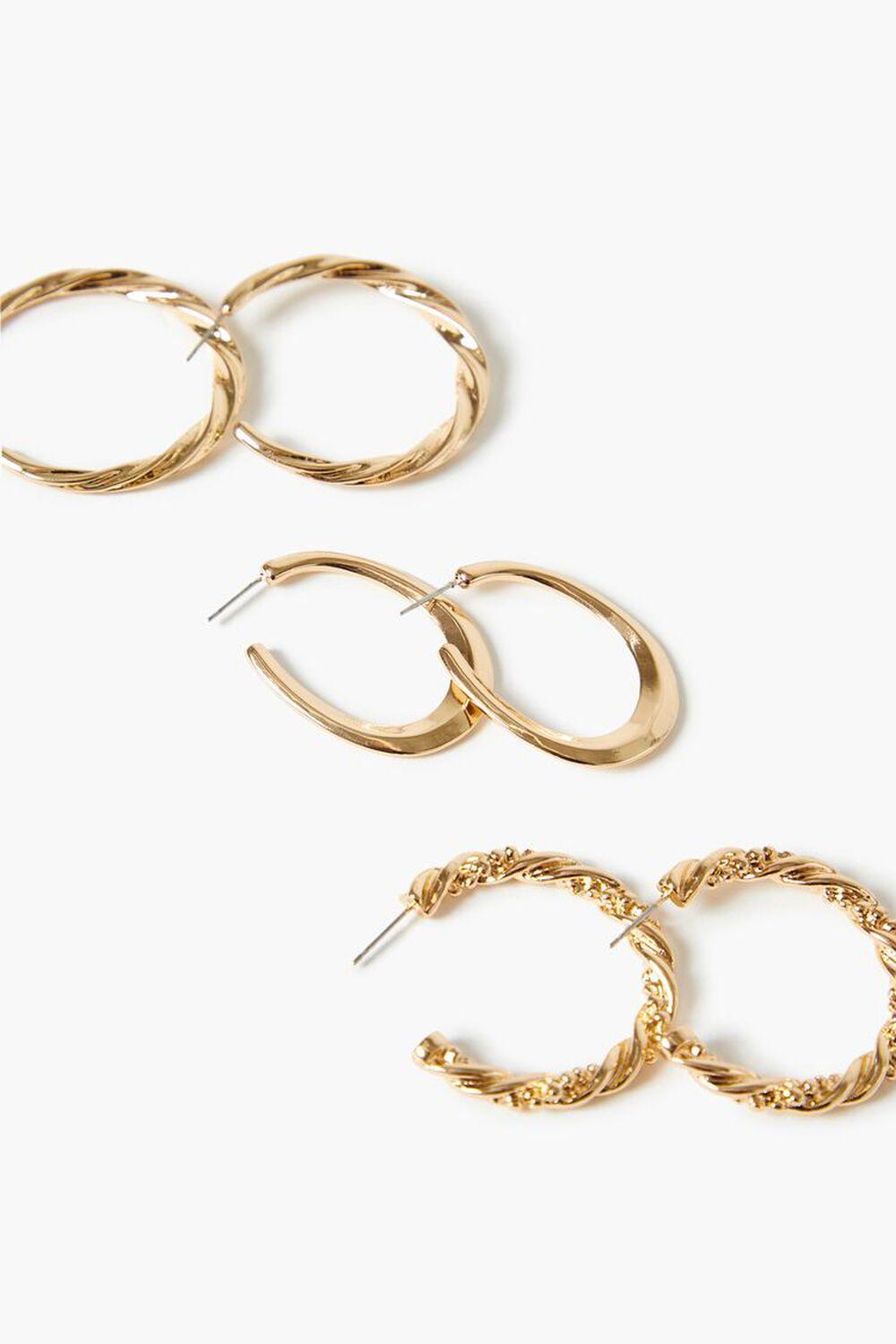 Twisted Hoop Earring Set | Forever 21 Product Image