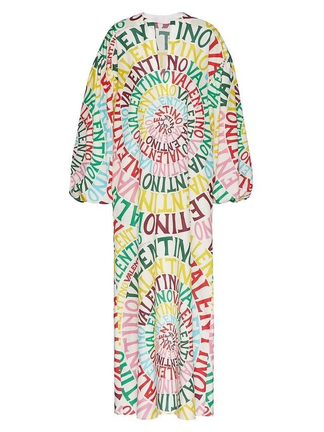 Womens Loop Caftan Dress in Poplin Product Image